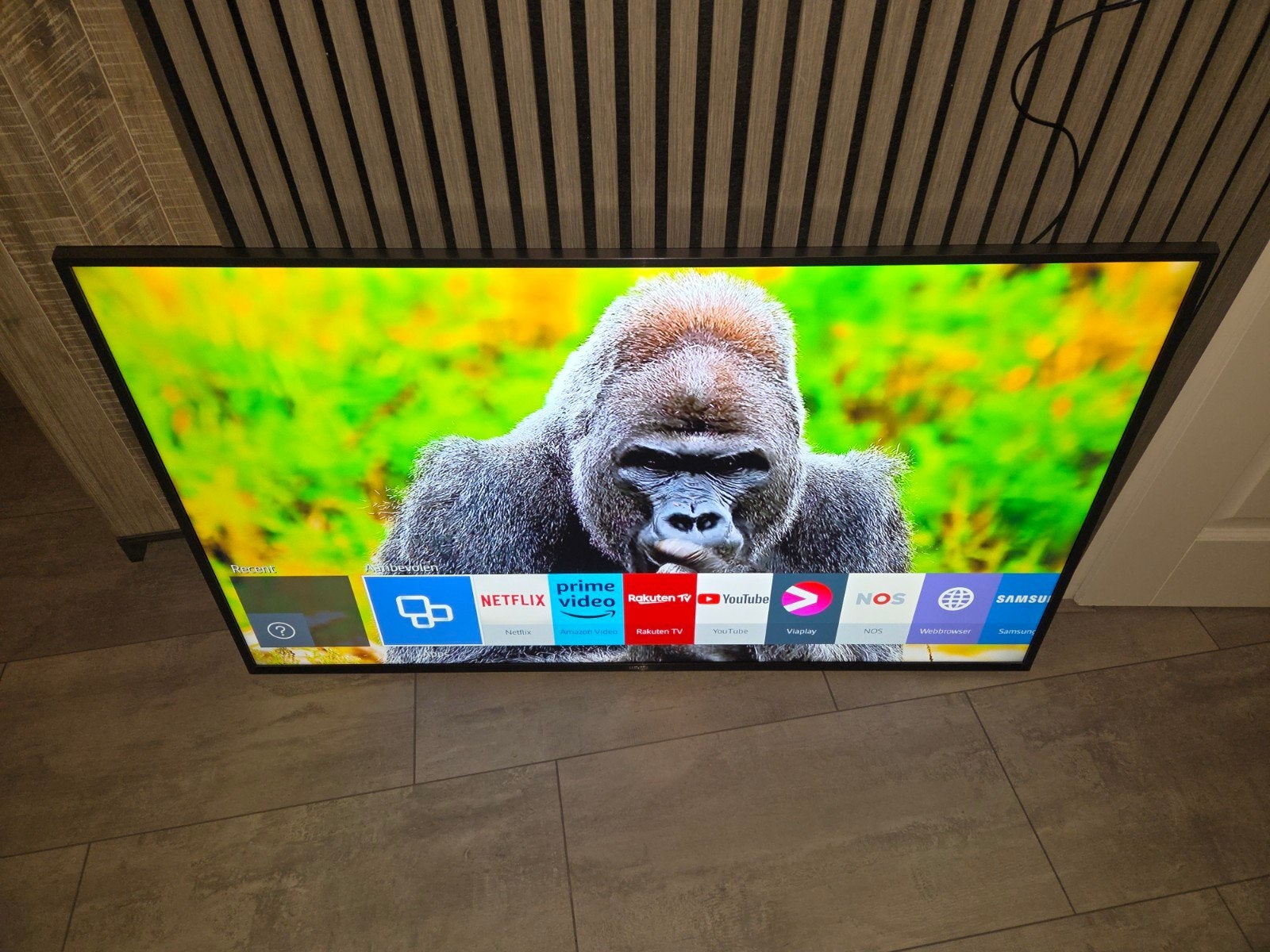 Samsung led smart 3D 4K tv ue48hu7500  48 inch, Ophalen, LED, Zo goed als nieuw, 100 Hz