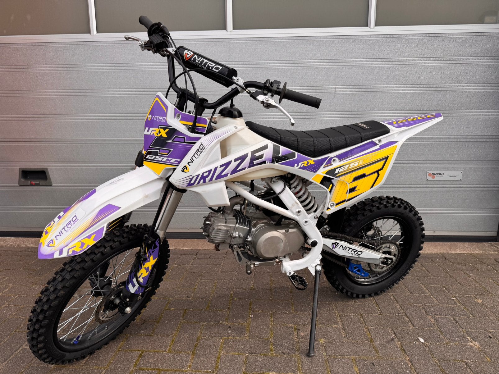 Drizzle 125cc pitbike, Ophalen, 125 cc, Schijfrem, Pitbike