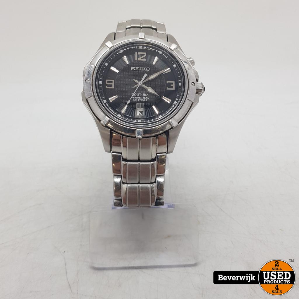 Seiko 8A32-00V0 Coutura Perpetual - In Goede Staat, Sieraden, Tassen en Uiterlijk, Horloges | Heren, Seiko, Zo goed als nieuw