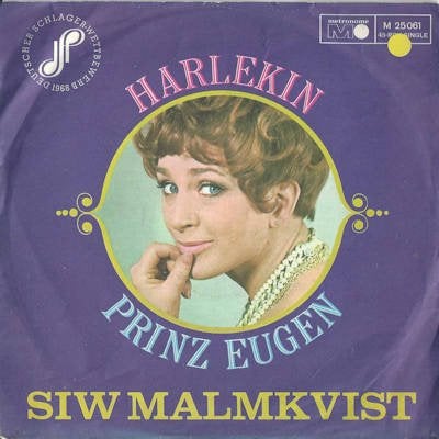 SIW MALMKVIST 1968   TOPKNALLER !!! M362, Cd's en Dvd's, Vinyl Singles, Ophalen of Verzenden, Gebruikt, 7 inch, Pop