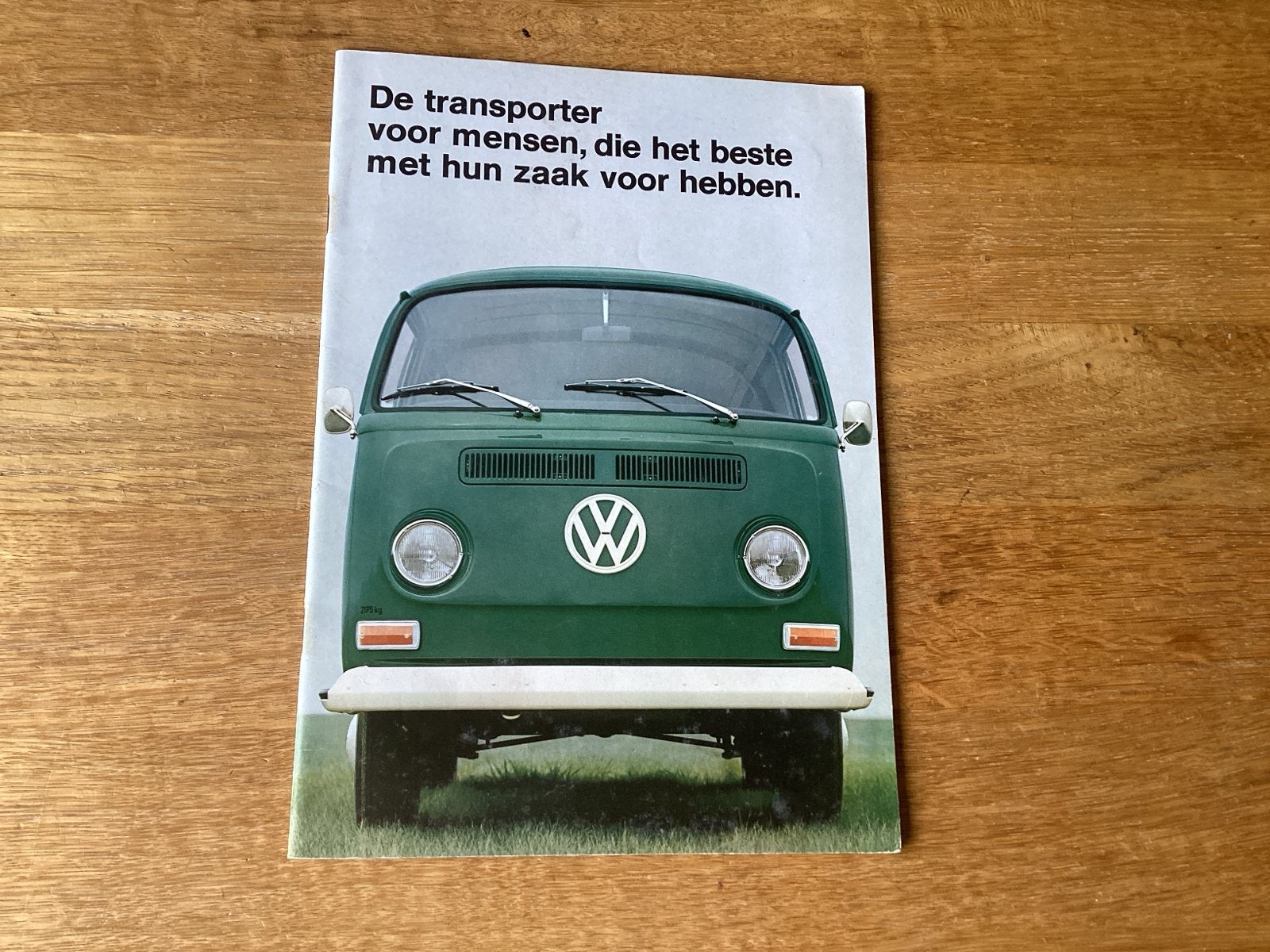 Originele VW Transporter T2 brochure 1969, Boeken, Auto's | Folders en Tijdschriften, Ophalen of Verzenden, Gelezen, Volkswagen