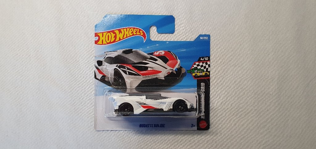 Hot Wheels Bugatti Bolide wit, Ophalen of Verzenden, Nieuw, Auto