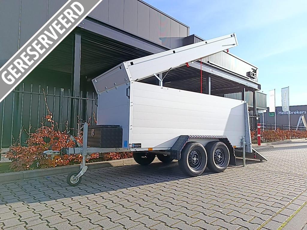 Anssems gesloten aanhangwagen VT2 - Black Edition, Auto diversen, Aanhangers en Bagagewagens, Nieuw