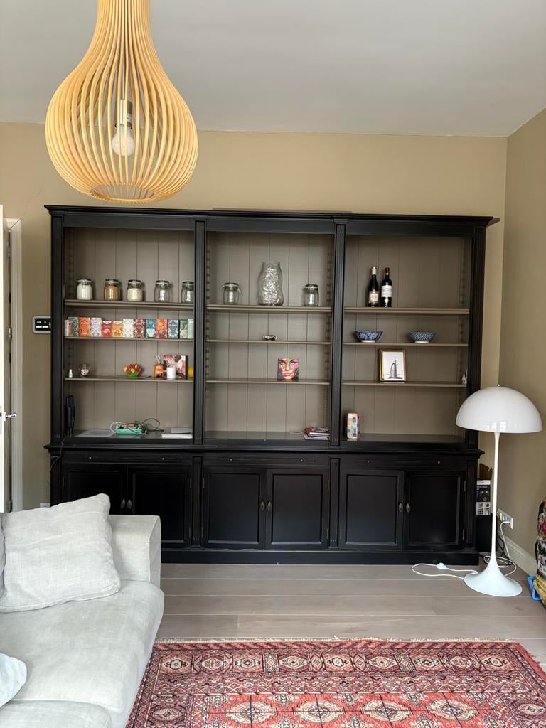 Bookcase - Boekenkast, Ophalen, 250 tot 300 cm, Met deur(en), 200 cm of meer