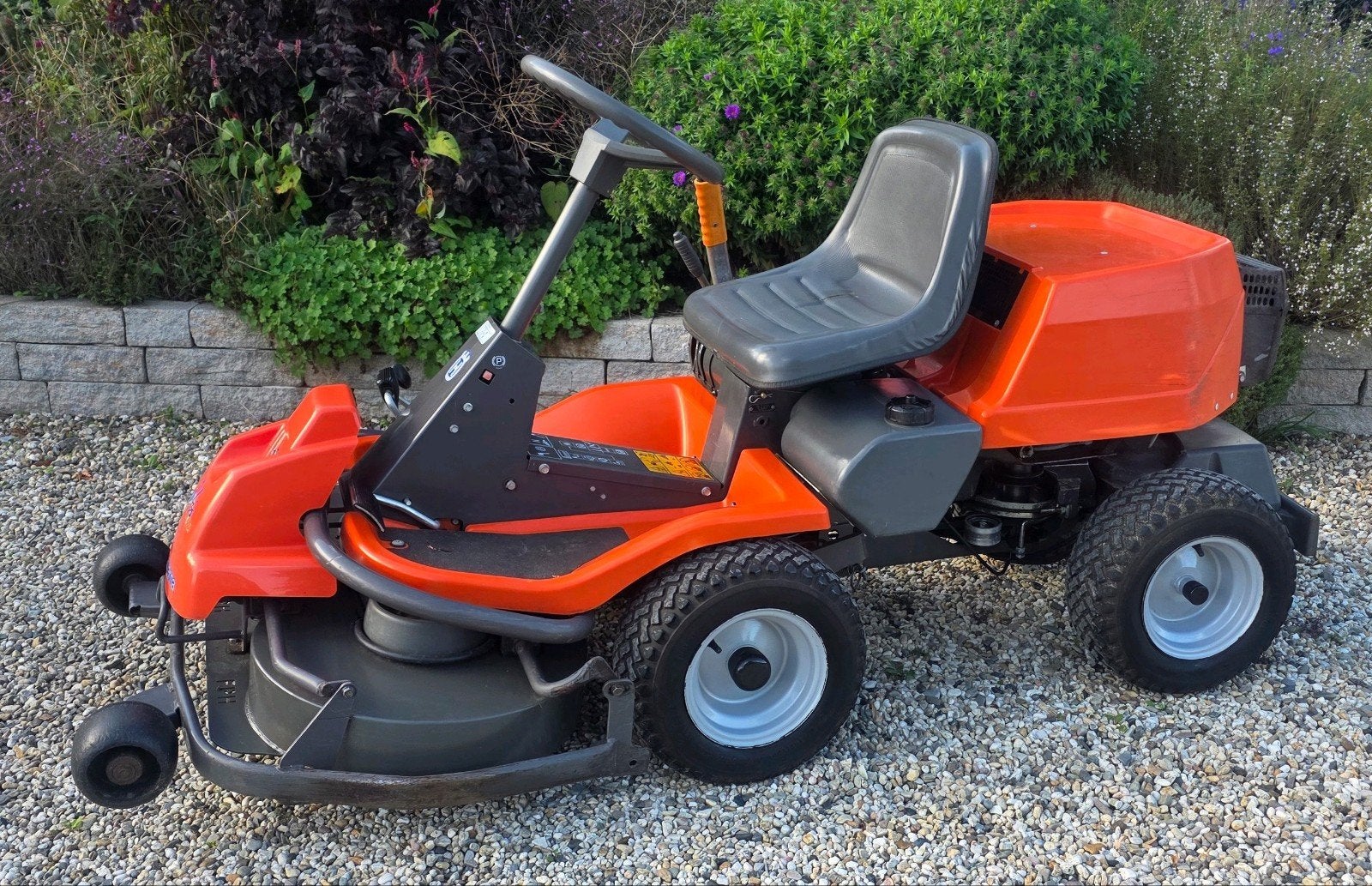 Nette Husqvarna Rider 13 Hydrostaat Maaier - Topstaat!, Ophalen, Gebruikt, Mulchfunctie, 90 tot 120 cm