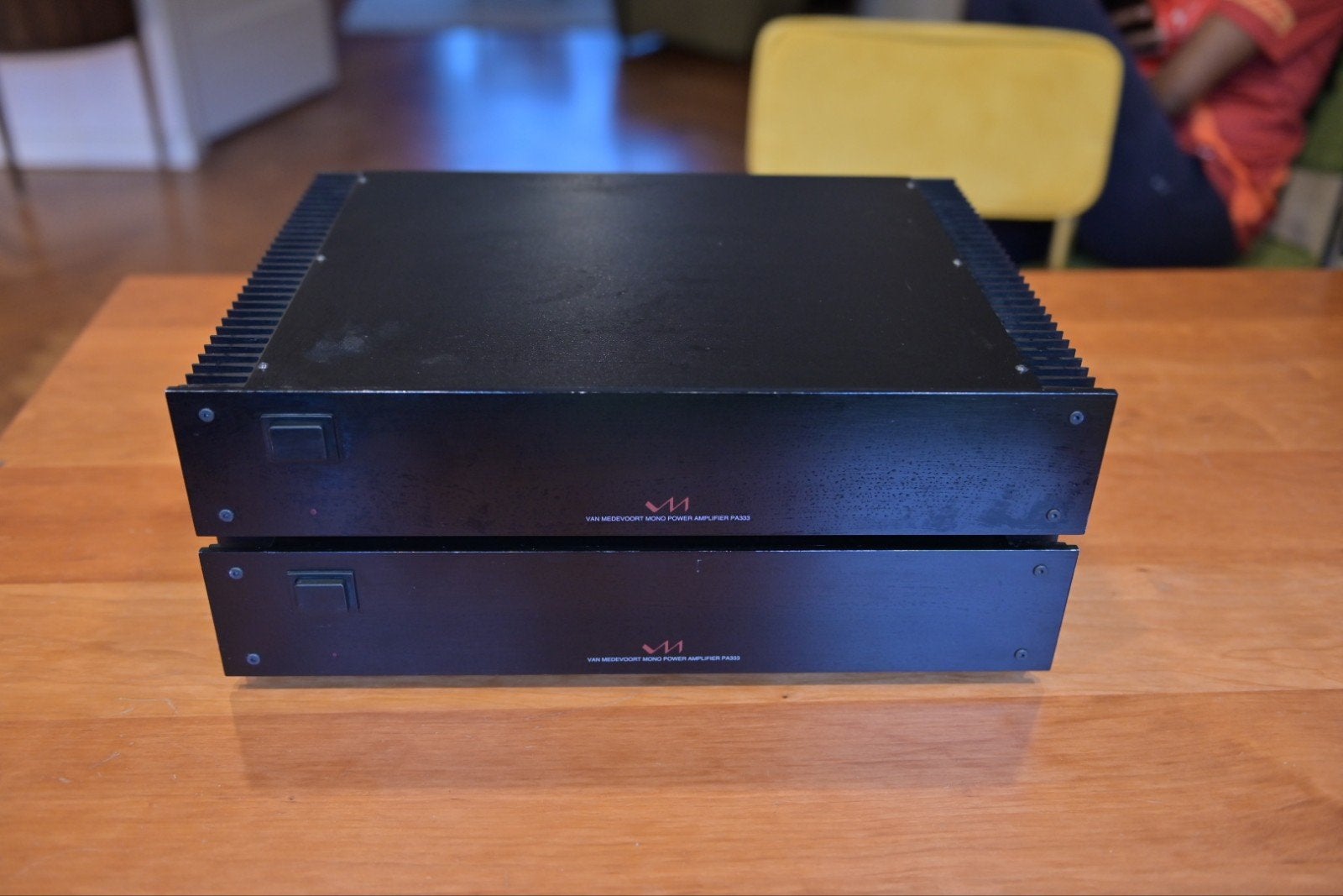 Set Van Medevoort PA333 Mono Eindversterkers, Ophalen, 120 watt of meer, Overige merken