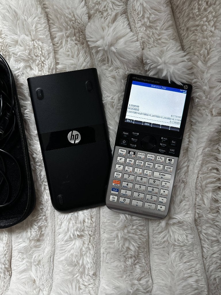 HP Prime G2 grafische rekenmachine + hoes, cover en kabels, Diversen, Ophalen of Verzenden, Grafische rekenmachine
