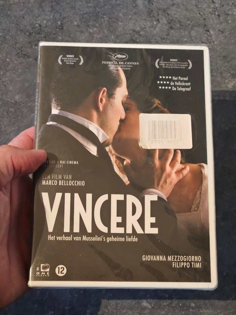 DVD Vincere Mussolini's geheime liefde NIEUW gesealed, Alle leeftijden, Ophalen of Verzenden, Nieuw in verpakking