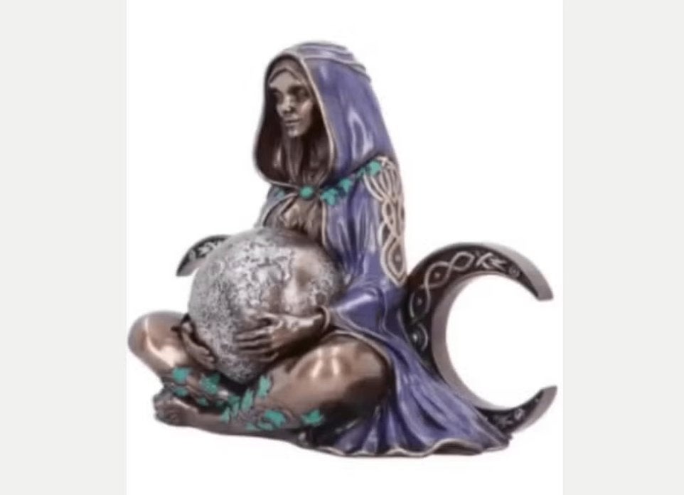 Vintage moeder aarde beeldje Nemesis (18cm), Verzamelen, Ophalen of Verzenden, Nieuw, Dier