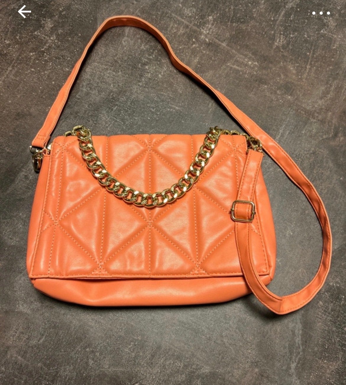 Primark Oranje Schoudertasje van Polyester, Ophalen of Verzenden, Gebruikt, Oranje, Schoudertasje