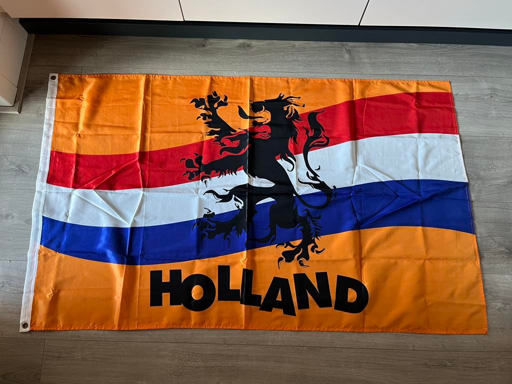 Oranje Vlag Koningsdag Leeuw Nederlandse Holland WK 2026, Diversen, Vlaggen en Wimpels, Ophalen of Verzenden, Nieuw