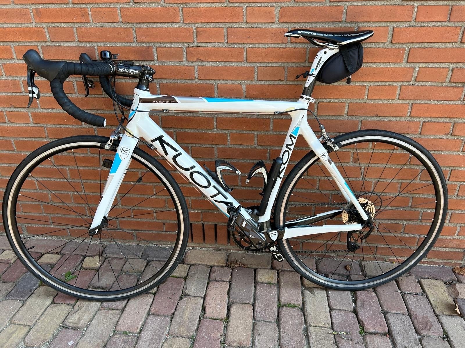 Kuota KOM Pro Tour Edition racefiets - Carbon frame, 28 inch, Carbon, Zo goed als nieuw, Meer dan 20 versnellingen