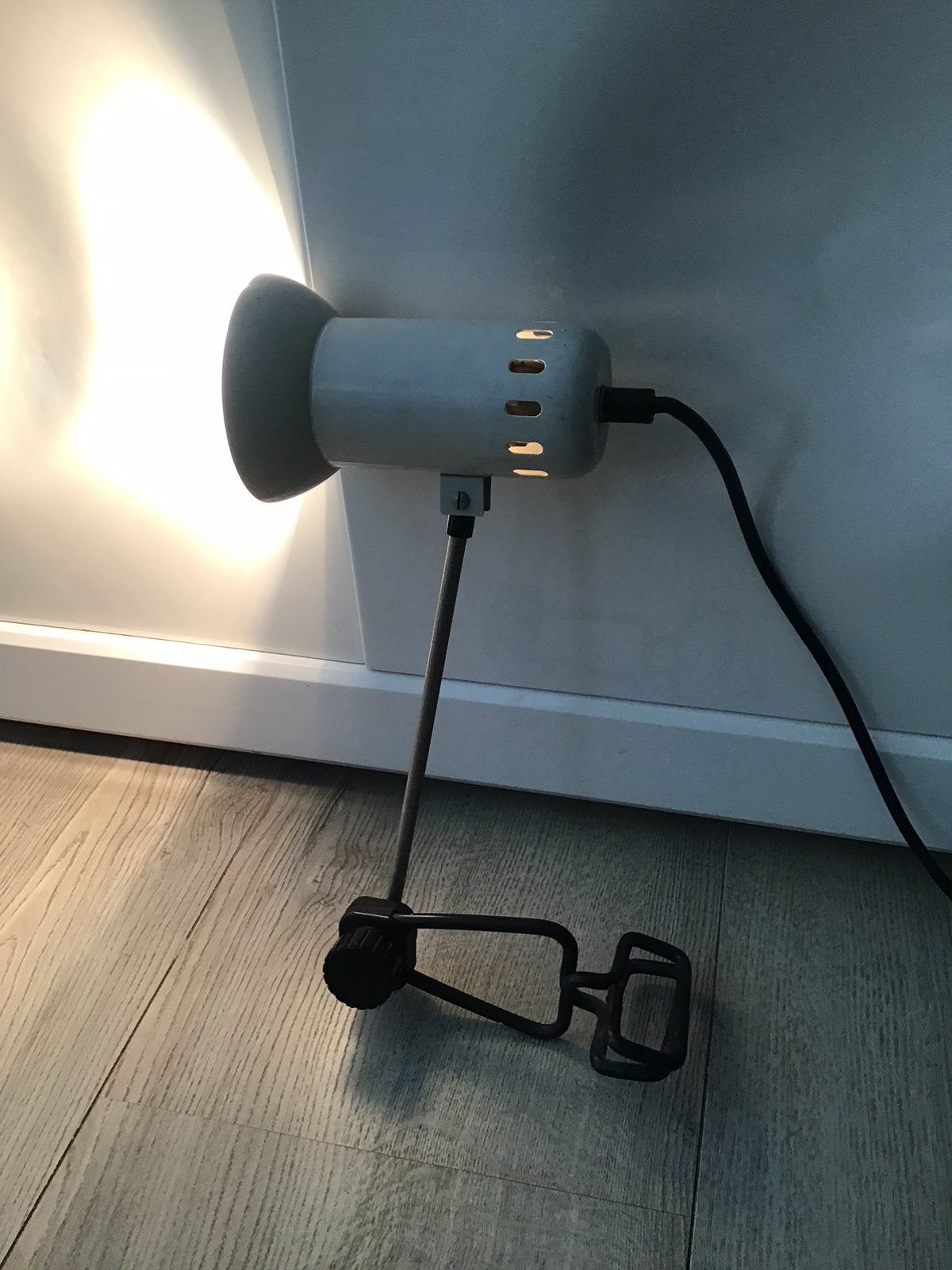 Originele bauhaus vintage Kaiser Idell 3101-06 klemlamp spot, Gebruikt, Originele bauhaus vintage Kaiser Idell 3101-06 klemlamp spot