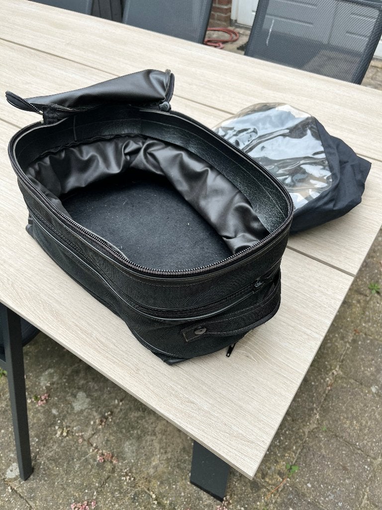 Tanktas Verheul Leathers klassieker ('70 en '80), Ophalen of Verzenden, Gebruikt