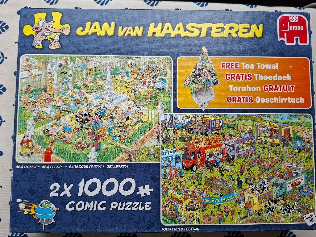 JvH puzzels, Ophalen, Zo goed als nieuw