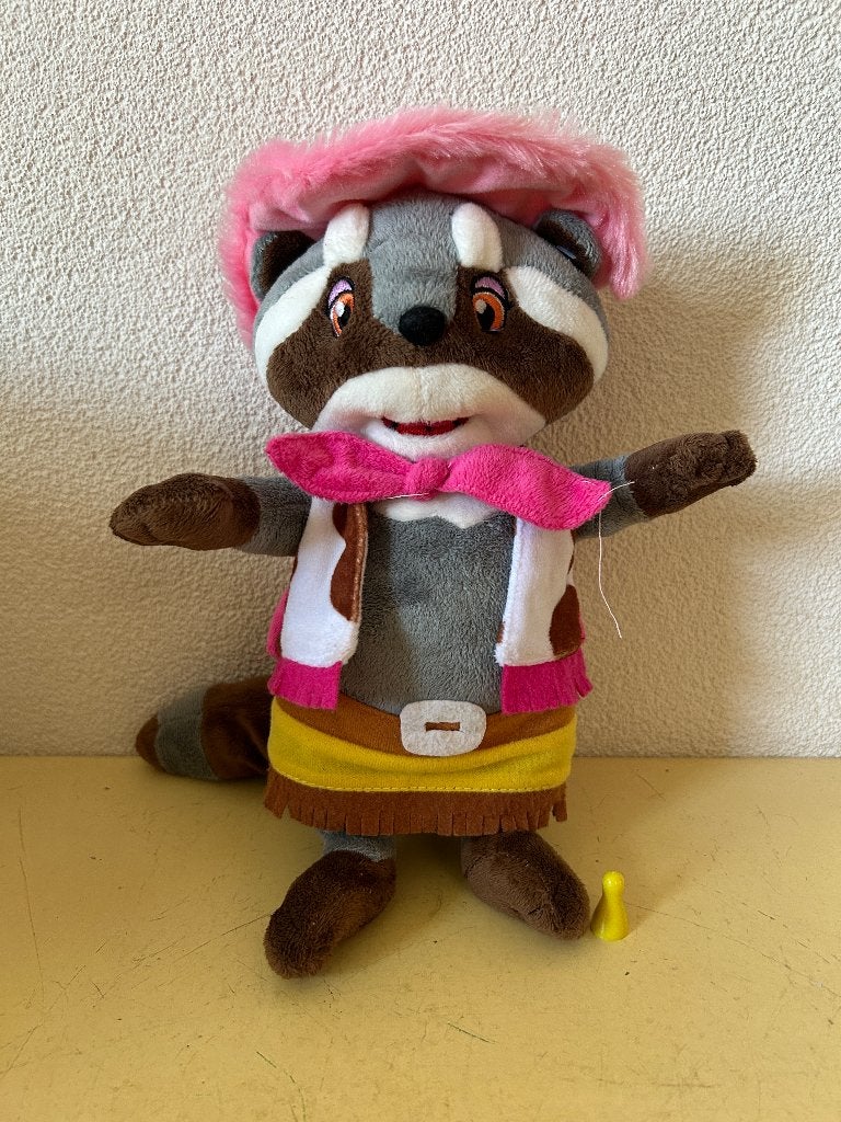 Slagharen Rosie Knuffel Wasbeer - Pluche 32 cm / 164g, Overige typen, Ophalen of Verzenden, Zo goed als nieuw, Middelgroot (20 tot 80 cm)