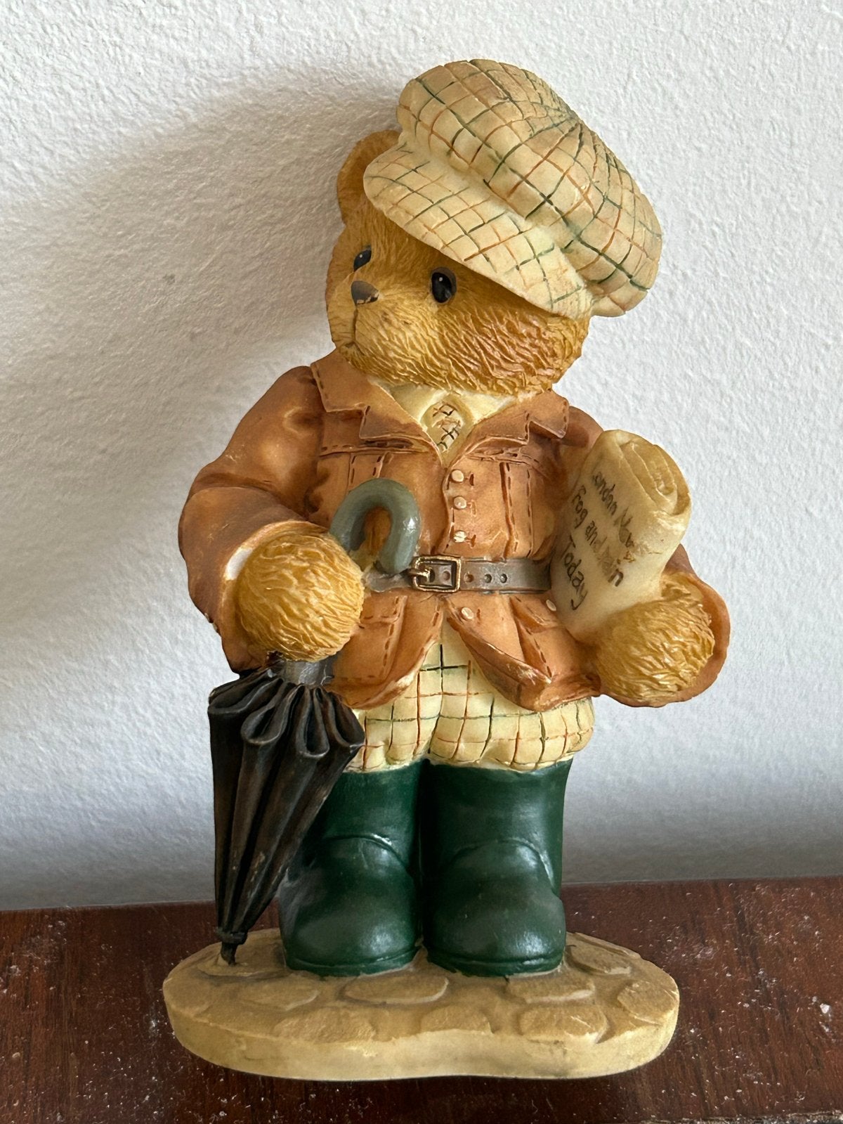 Cherished Teddies 1996 William ( British ), Ophalen, Zo goed als nieuw, Beeldje, Cherished Teddies
