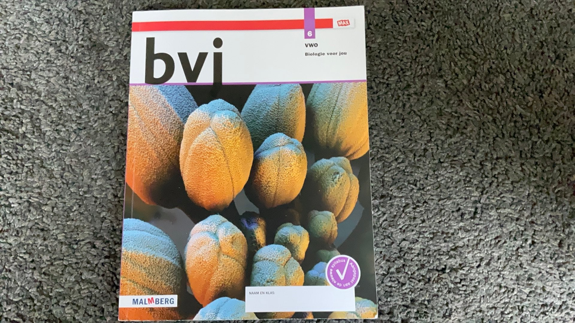 Biologie voor jou - MAX - leeropdrachtenboek 6 vwo 6.2, Boeken, Schoolboeken, Ophalen of Verzenden, Zo goed als nieuw, Overige niveaus