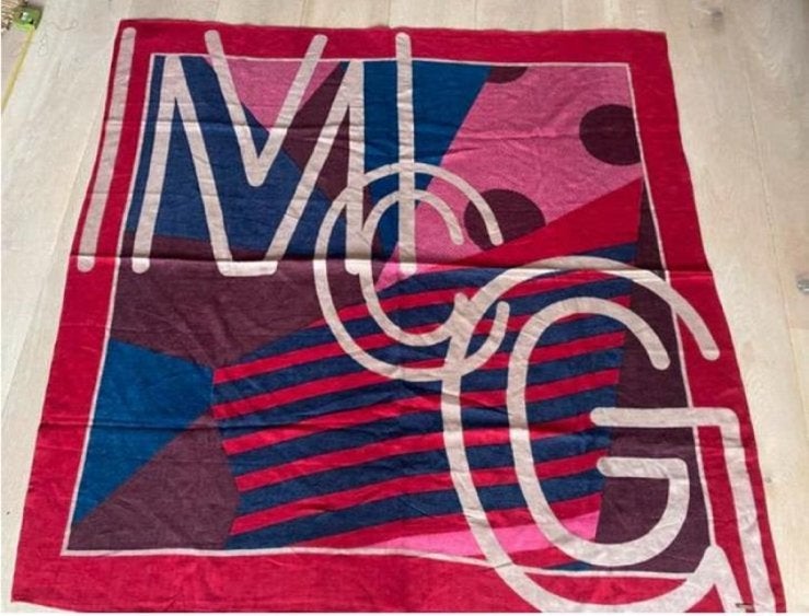 Pashmina mc gregor wol nieuwstaat, Ophalen of Verzenden, Zo goed als nieuw, Maat 46/48 (XL) of groter, Sjaal
