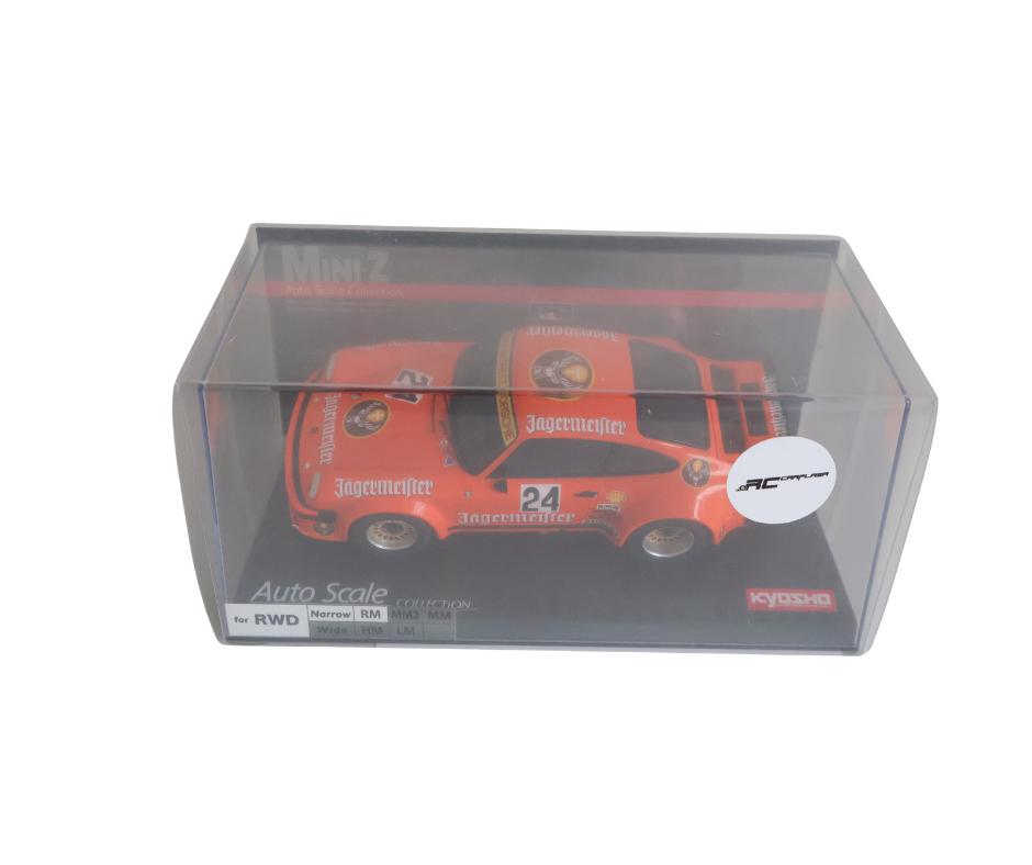 Kyosho Autoscale Mini-Z Porsche 934 RSR 1976 Jägermeister 24, Ophalen of Verzenden, Nieuw, Overige schalen, Auto onroad