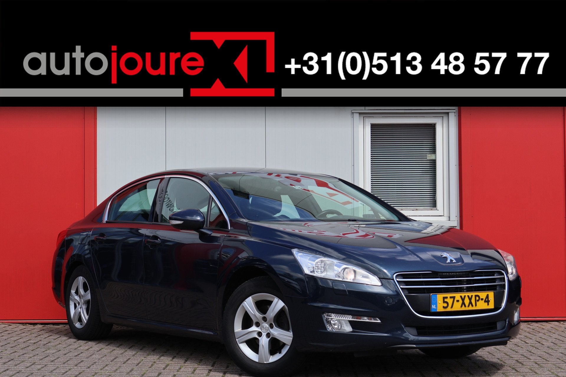 Peugeot 508 2.0 HDi 141pk Active | HUD | Premium Plus-pakket, Auto's, Peugeot, Euro 5, Stof, Gebruikt, Zwart