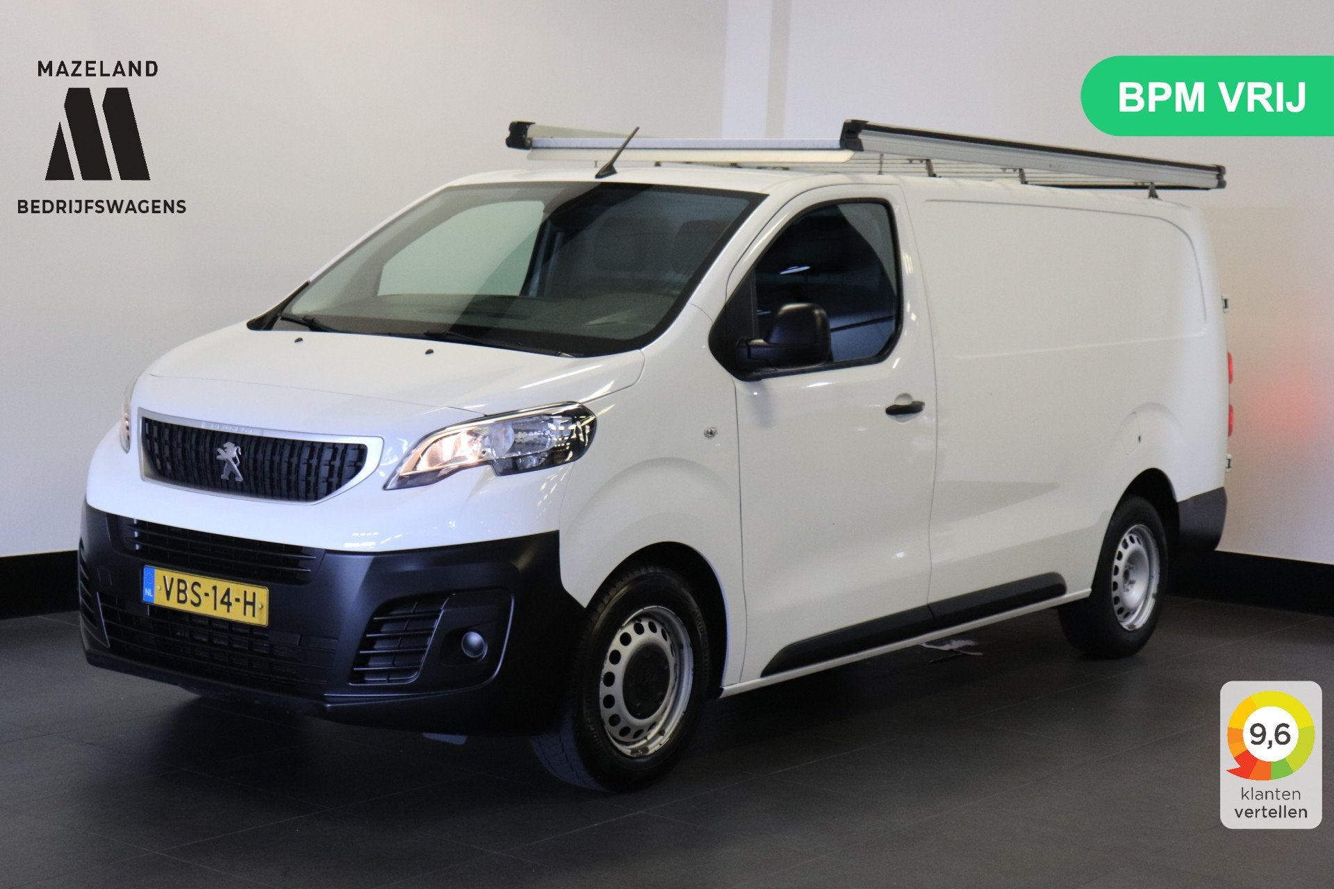 Peugeot Expert 2.0 BlueHDI 122 PK L3 EURO 6 - Airco - Navi -, Gebruikt, 4 cilinders, Leder en Stof, Origineel Nederlands