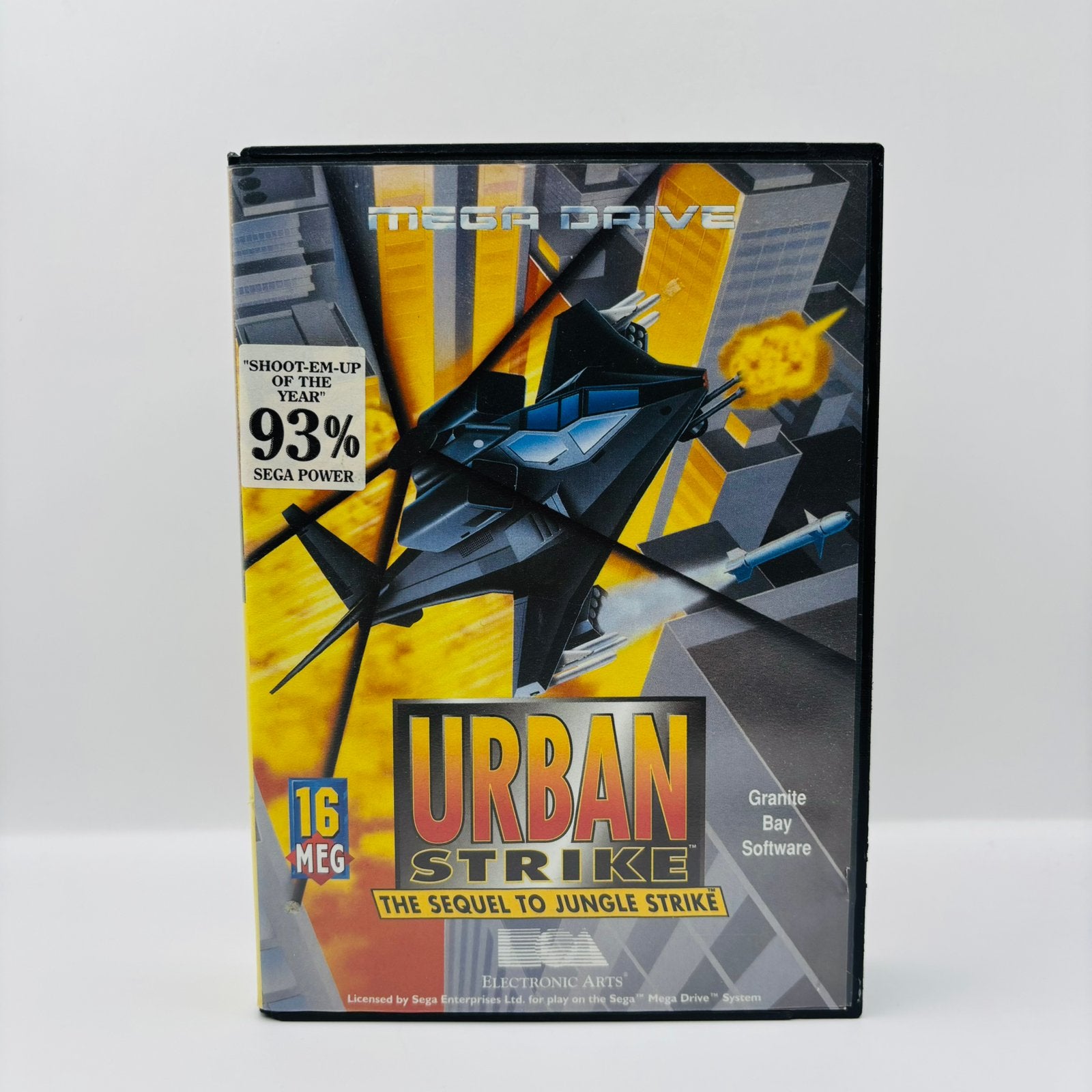 Urban Strike - Sega Mega Drive, Spelcomputers en Games, Games | Sega, Shooter, 1 speler, Sega, Ophalen of Verzenden