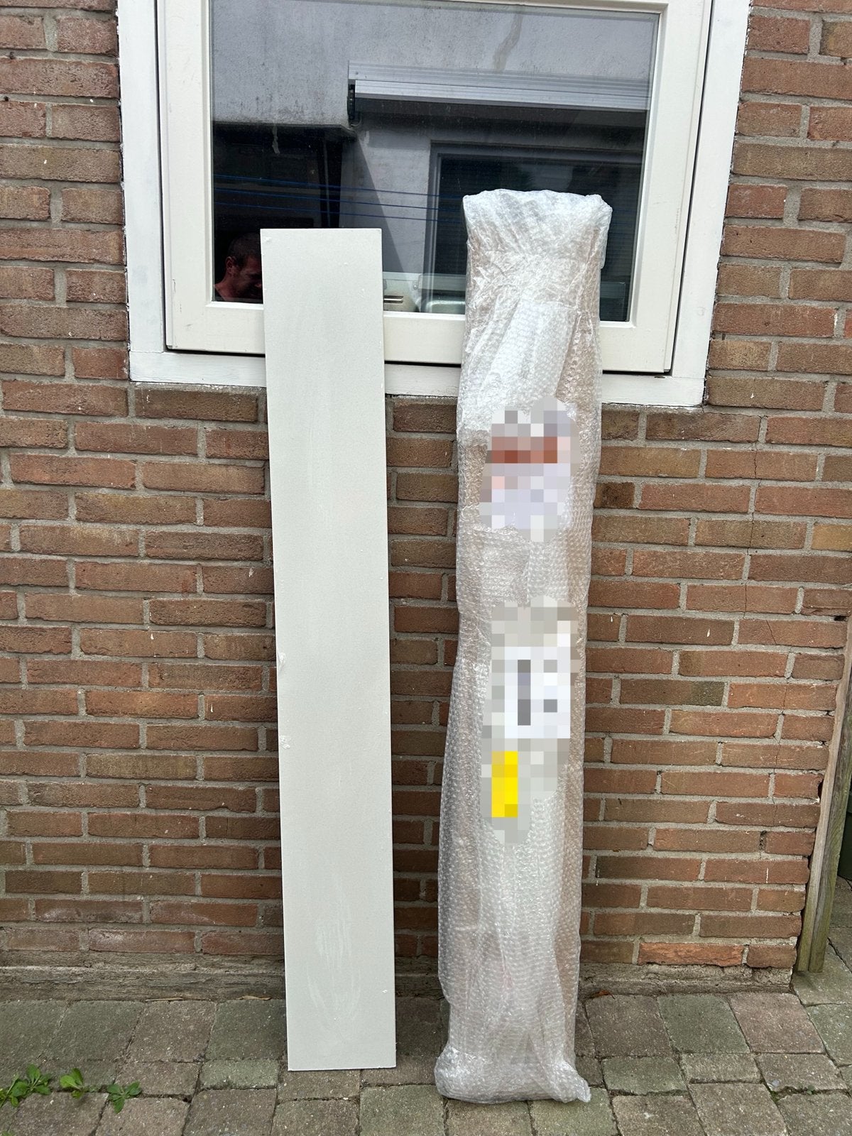Vensterbanken Essentials composiet roomwit 150x20cm 2 stuks, Ophalen, Nieuw, Hardsteen, Vensterbanken