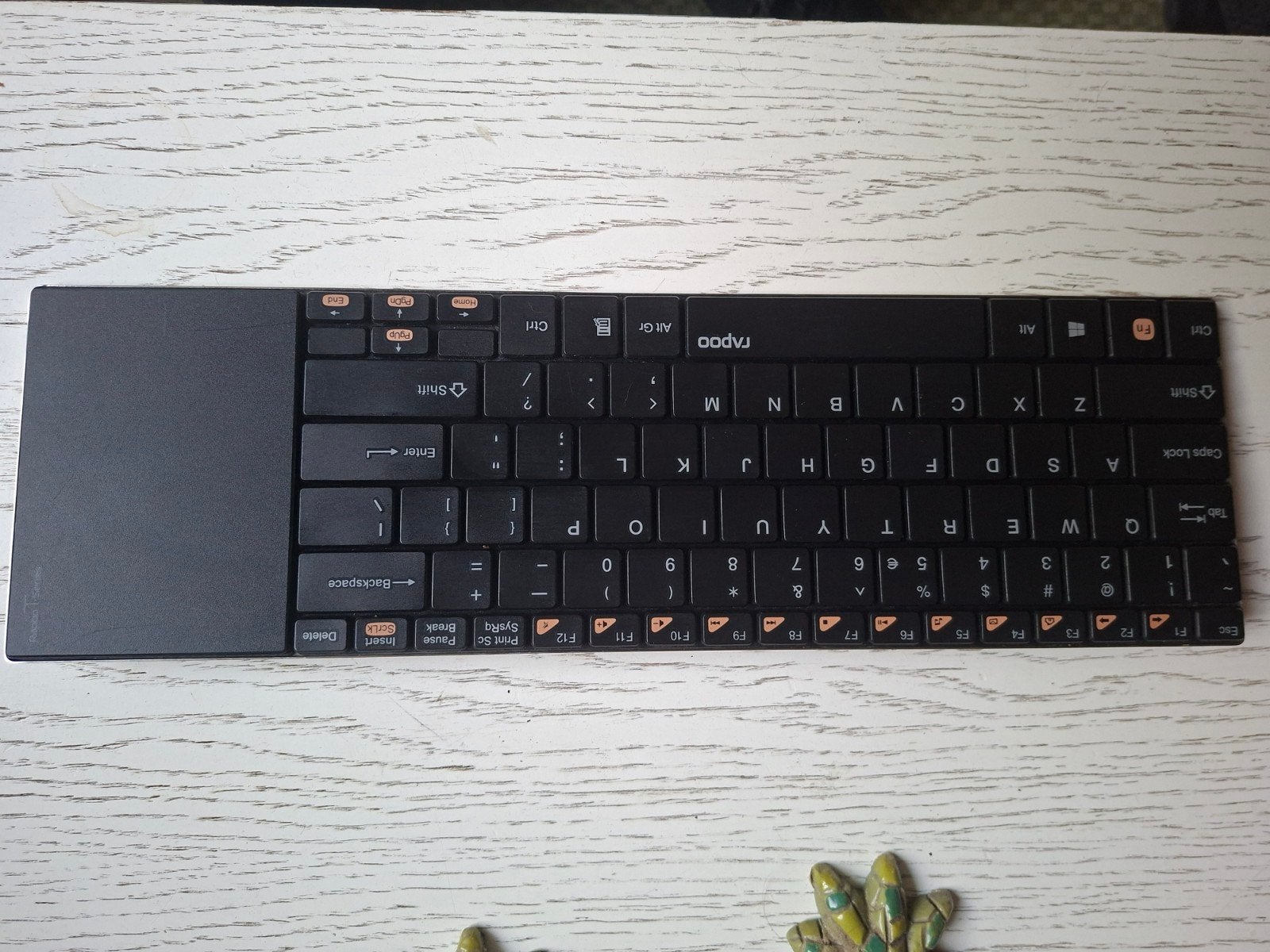 Rapoo draadloos toetsenbord met trackpad, Gebruikt, Ophalen of Verzenden, Draadloos, Qwerty