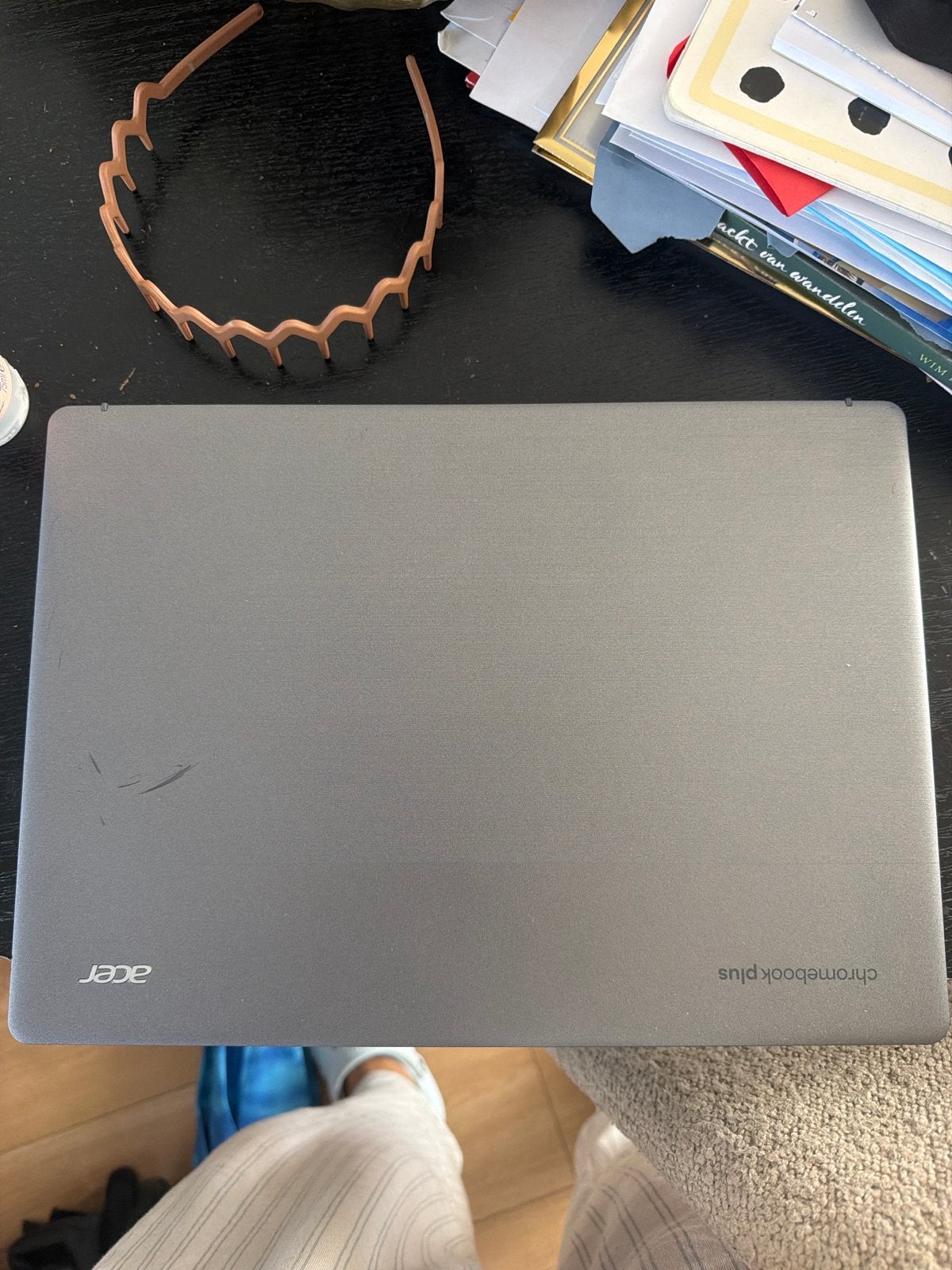 Acer Chromebook Plus 514 - AMD Ryzen 5, 8GB RAM, 100% accu, Ophalen, Zo goed als nieuw, 14 inch, 8 GB