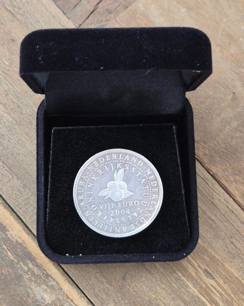 Zilveren 5 euro munt  koningin Beatrix, Postzegels en Munten, Munten | Nederland, Koningin Beatrix, Zilver, Euro's, Ophalen of Verzenden