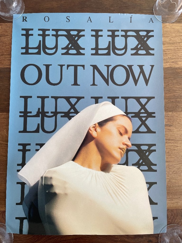 Promo Poster Rosalia Lux 42x59cm, Rechthoekig Staand, Ophalen of Verzenden, Zo goed als nieuw, A1 t/m A3