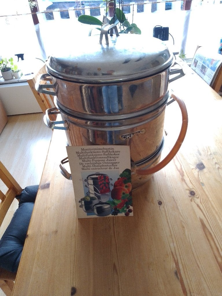 Sapketel, Huis en Inrichting, Ophalen, Gebruikt, Overige typen, Aluminium