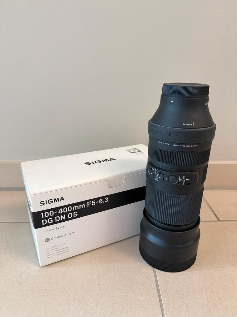Sigma 100-400mm F5-6.3 DG DN OS Contemporary-objectief, Audio, Tv en Foto, Ophalen of Verzenden, Zo goed als nieuw