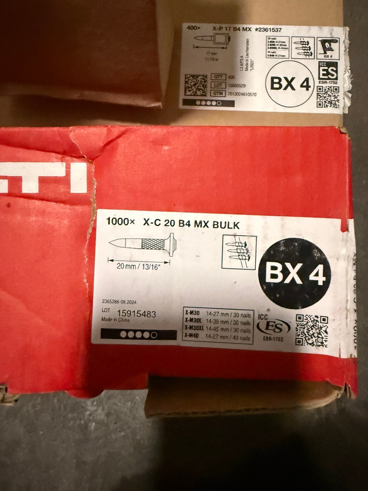 Hilti X-P 17 B4 MX, Ophalen of Verzenden
