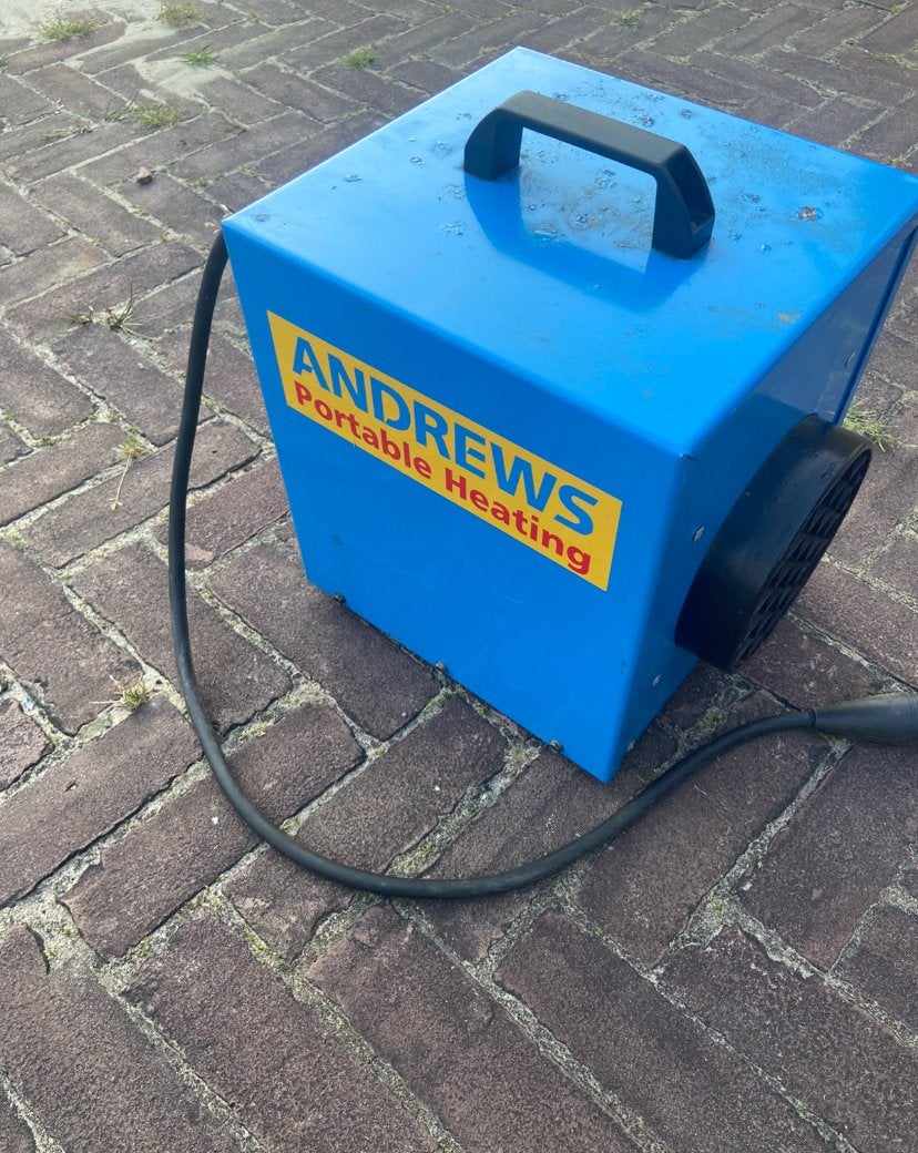 Andrews Sykes Portable Elektrische Kachel 220V 3kW, Ophalen, Gebruikt, 800 watt of meer, Kachel