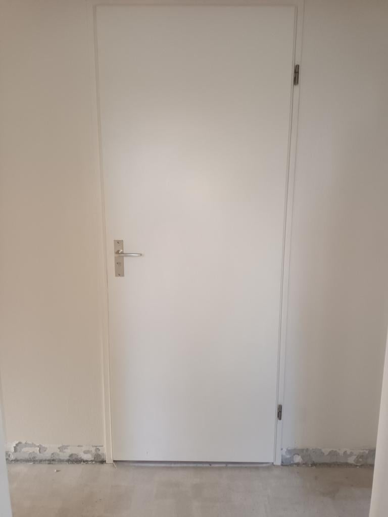 7x Opdekdeur - Wit, Gebruikt, Doe-het-zelf en Verbouw, Deuren en Horren, Ophalen, Gebruikt, Binnendeur, 200 tot 215 cm