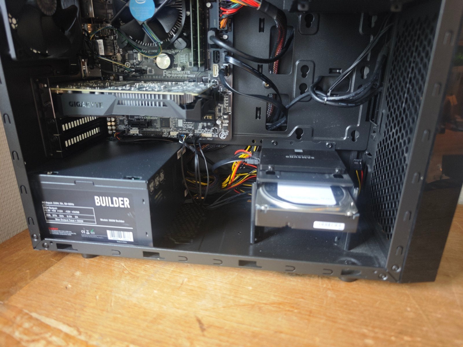 Game PC I7 4770 GTX1050Ti 16GB Ram 500GB SSD 1TB HDD W11, ., Ophalen of Verzenden, Zo goed als nieuw, Gaming