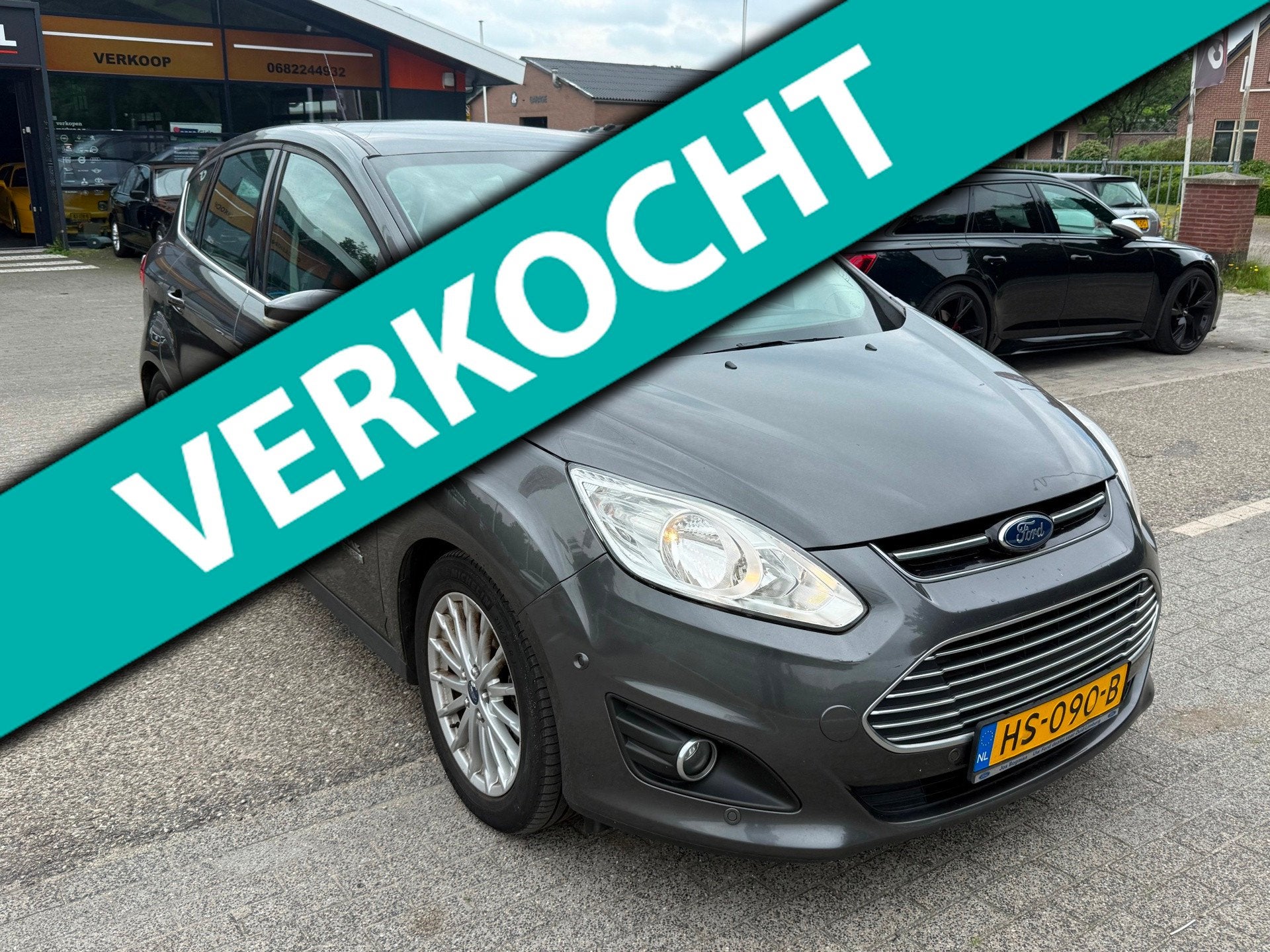 Ford C-Max 2.0 Plug-in Hybrid Titanium Plus FULL OPTION/LEDE, Auto's, 137 pk, Gebruikt, 4 cilinders, Parkeerassistent