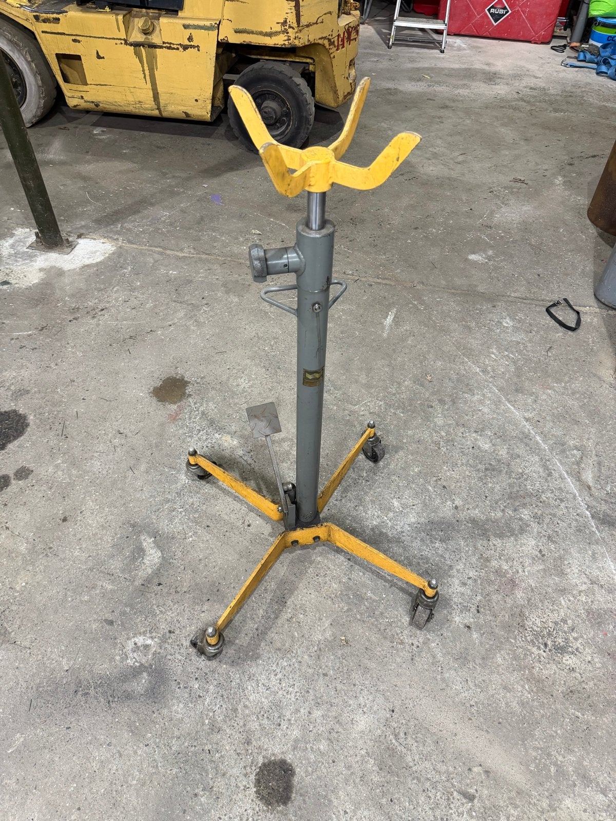 Winntec 500 KG Hydraulische Pit Jack - Garagekrik, Auto diversen, Ophalen of Verzenden, Gebruikt, Hydraulisch, Garagekrik