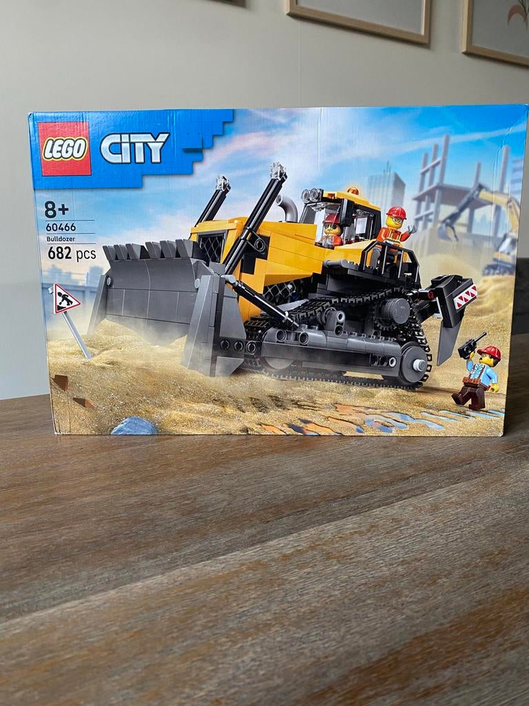 Lego City Bulldozer 60466 - Nieuw in doos/geseald, City, Nieuw, Ophalen of Verzenden, Complete set