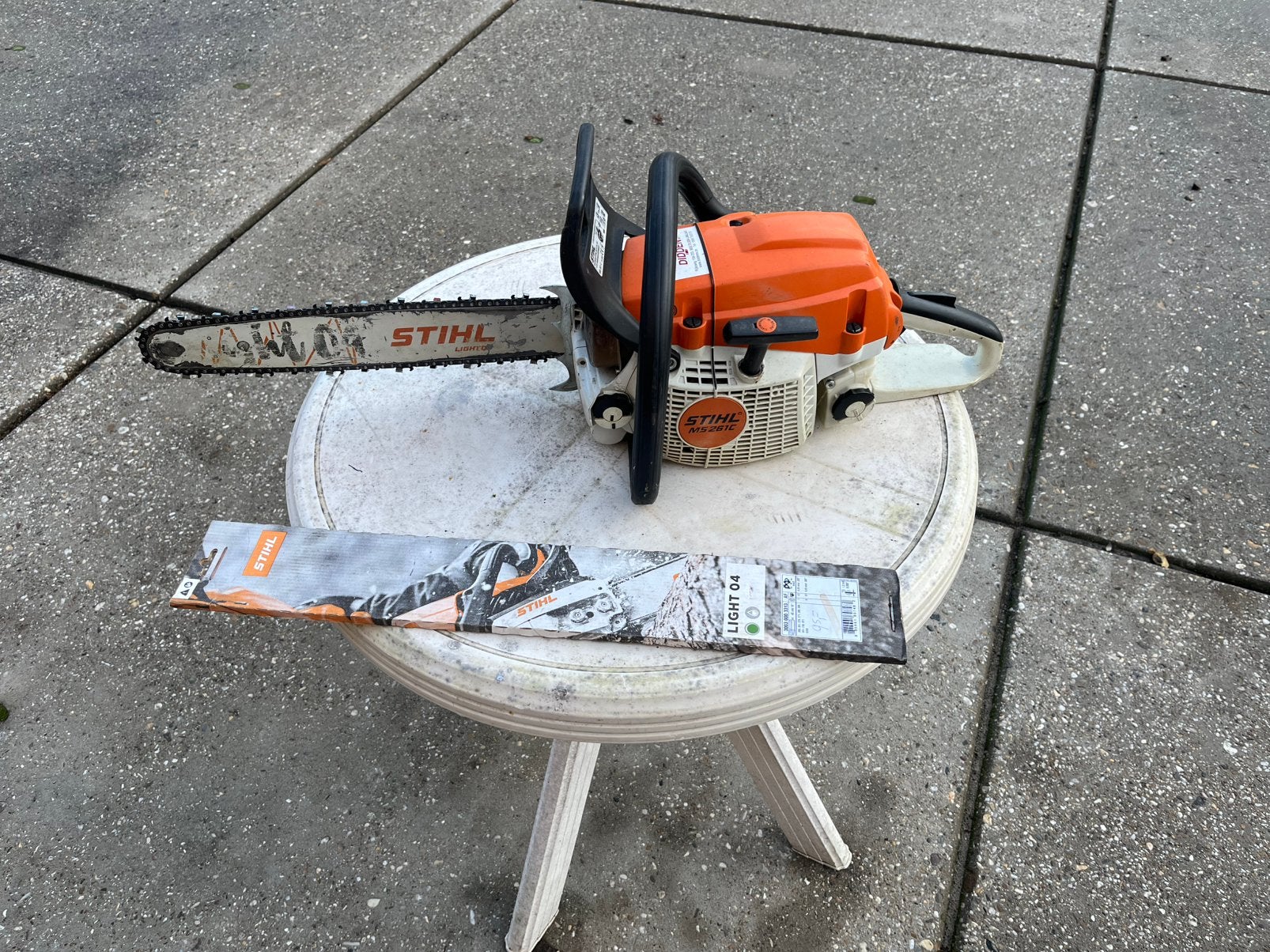 Stihl ms 261 c, Ophalen, Gebruikt