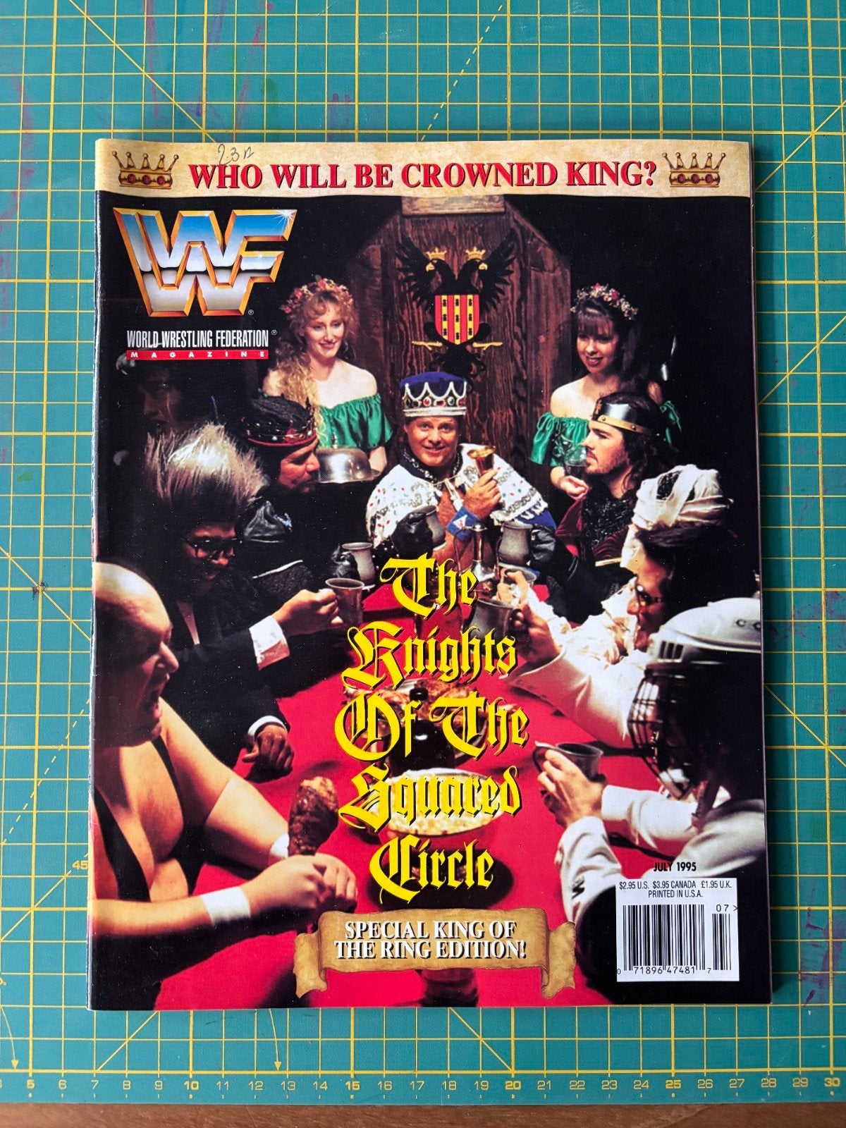 WWF World Wrestling Federation Magazine - Juli 1995, Boeken, Ophalen of Verzenden, Gelezen, Overige typen