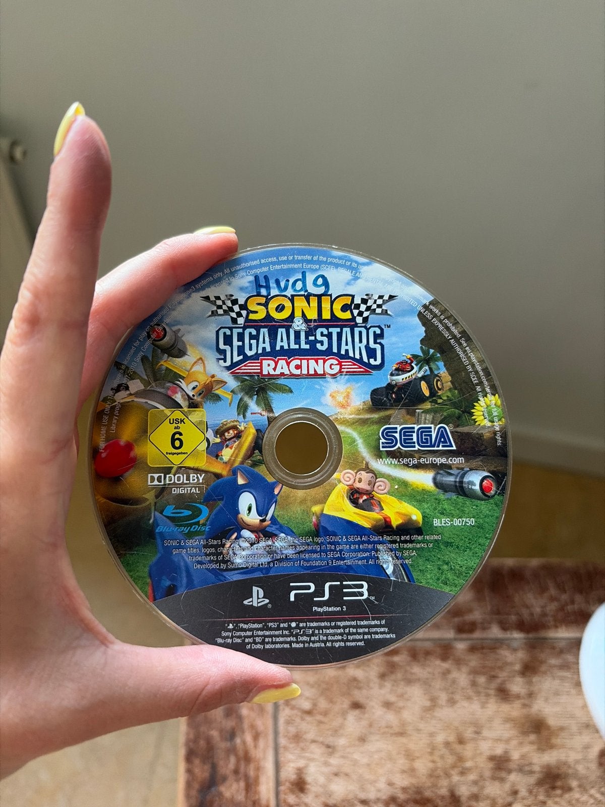 Sonic & SEGA All-Stars Racing PS3 - Raceplezier!, Ophalen, Gebruikt, Racen en Vliegen, 2 spelers