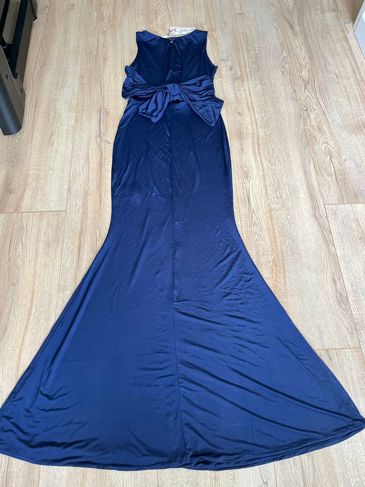 WAL G. Becky Open Back Maxi Jurk - NIEUW, Blauw, Nieuw, Ophalen of Verzenden, Maat 36 (S)