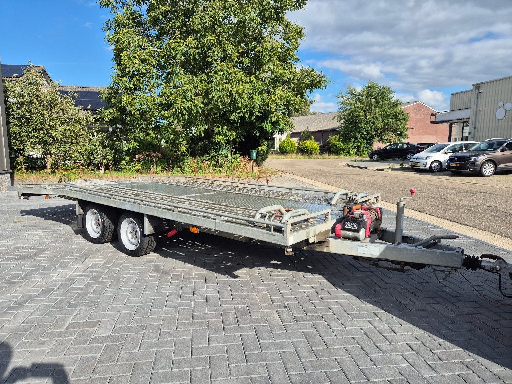 Witteveen Aanhanger autotrailer prof35 elek lier, Ophalen, Gebruikt
