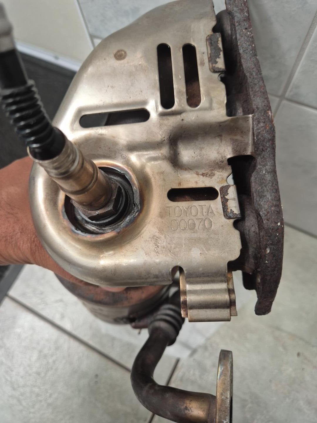Toyota Yaris 1.0 1KR-FE Katalysator - Defect/Recycling
