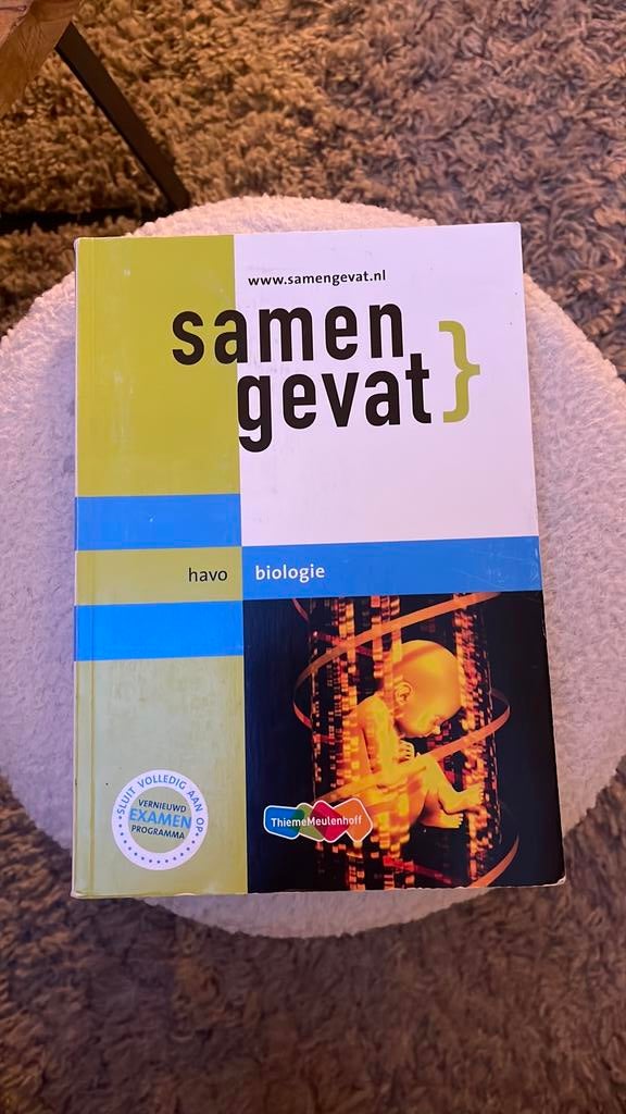 Samengevat biologie HAVO, HAVO, Ophalen of Verzenden, Zo goed als nieuw, A.N. Leegwater; E.J. van der Schoot
