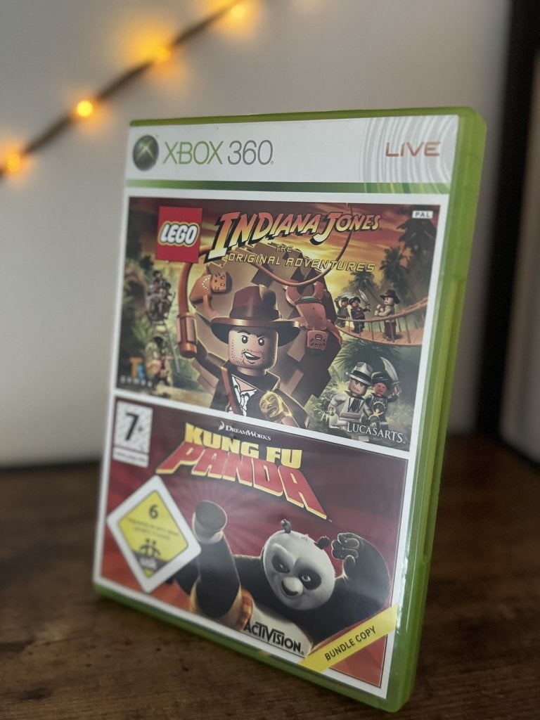LEGO Indiana Jones & Kung Fu Panda (Xbox 360), Spelcomputers en Games, Niet ingevuld, Gebruikt, Niet ingevuld, Platform