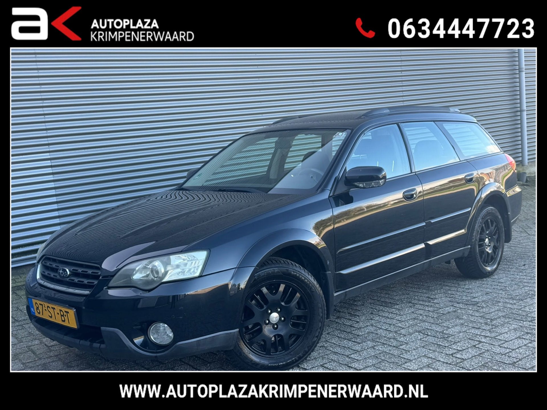 Subaru Outback 2.5i Airco nieuwe apk AUTOMAAT cruis pdc, Auto's, 4 cilinders, Outback, Euro 4, 750 kg